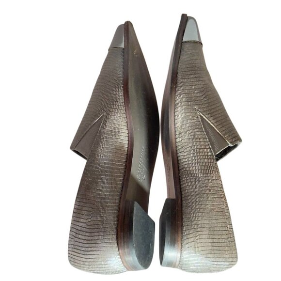 SAINT & LIBERTINE New York Pointed Metal Toe Slip-On Loafers Womens Shoes Size 8 - Picture 7 of 10